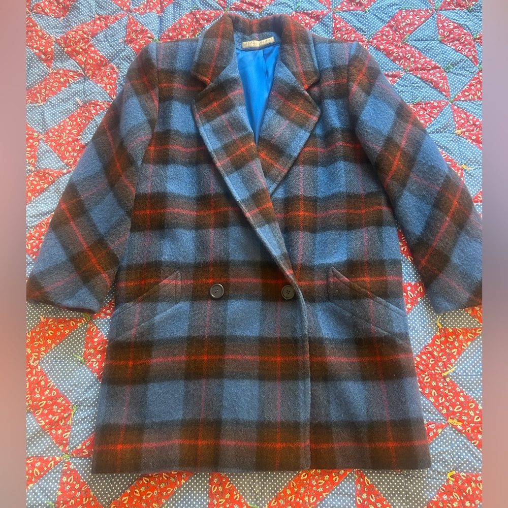 VINTAGE mohair coat